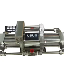 Customized USUN Model:AT04 Stainless Steel 316 Drive Maximum 30 Bar Output Pipeline Pneumatic Driven Hydro Test Pump for Hose or Tubes